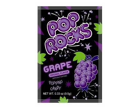 Pop Rocks au raisin