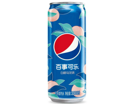 Pepsi China Peach Oolong