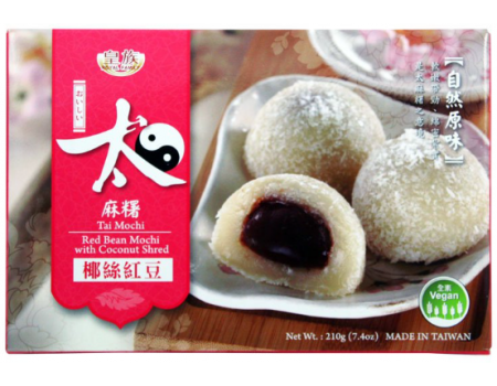Red bean with Coconut Mochi...