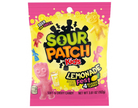 Sour patch kids Lemonade...