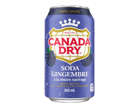 Canada Dry gingembre / mûre...